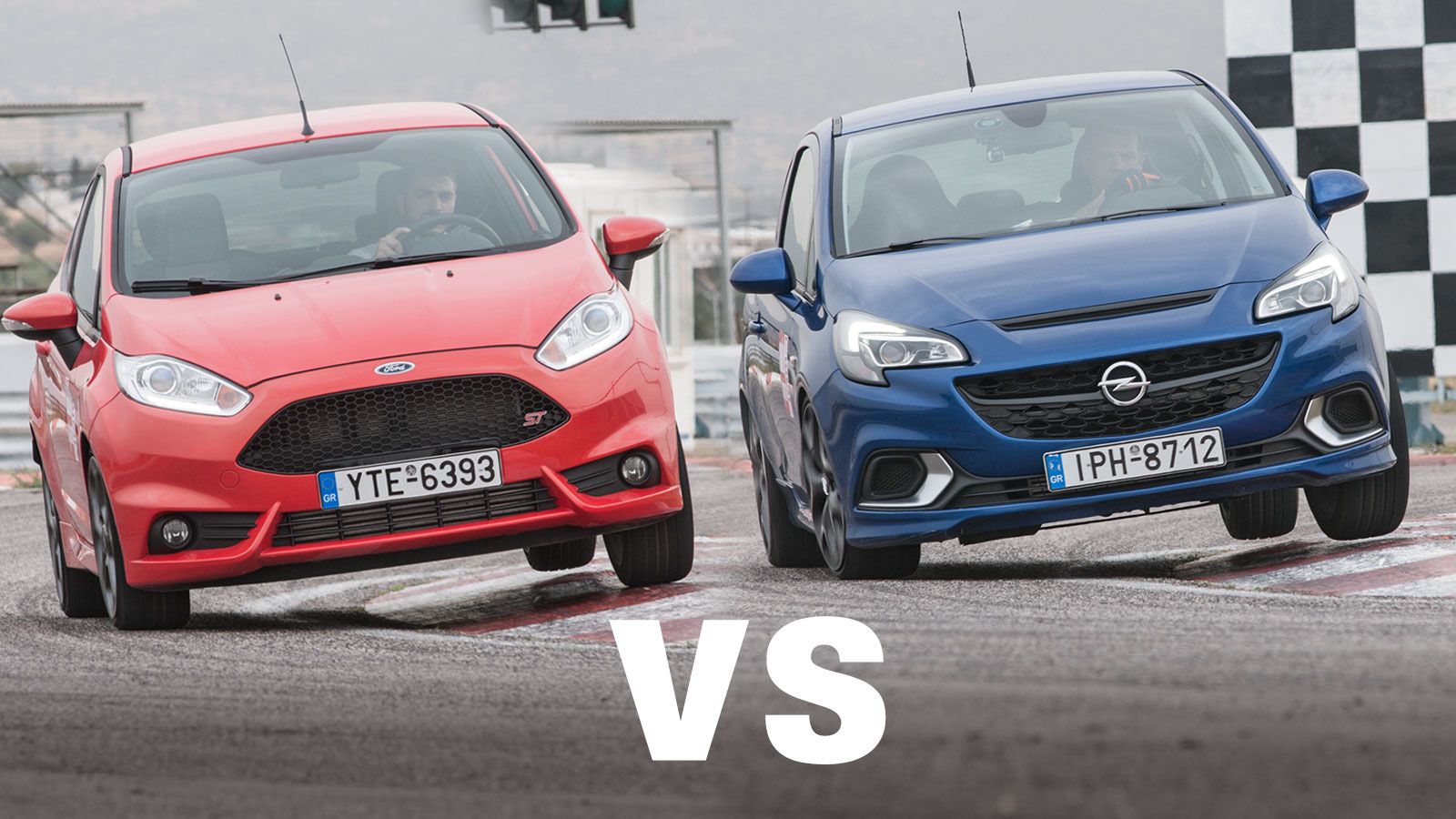 Ford Fiesta ST vs Opel Corsa OPC